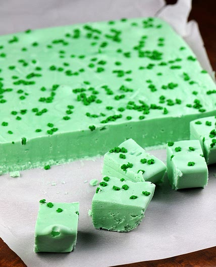 Drunken Grasshopper Fudge