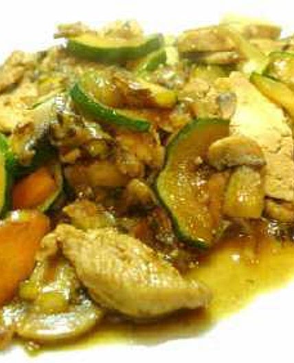 Wok mit Putenfleisch & Tofu