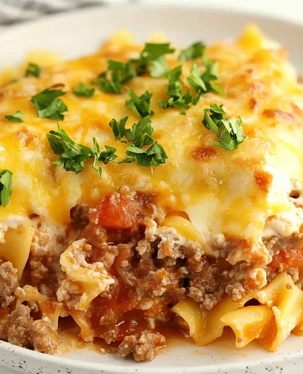 Beef Lombardi Casserole