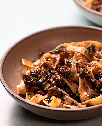 Sausage and Mushroom Ragu