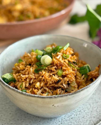 Leftover Lamb Fried Rice (15-Minute Takeout Style!)