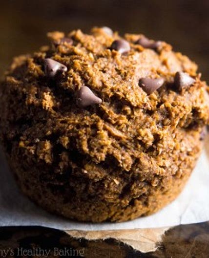 Chocolate Chip Pumpkin Bran Muffins