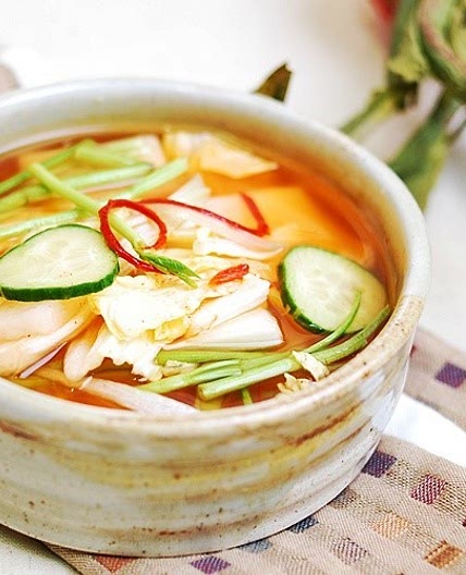 나박김치 만드는 법