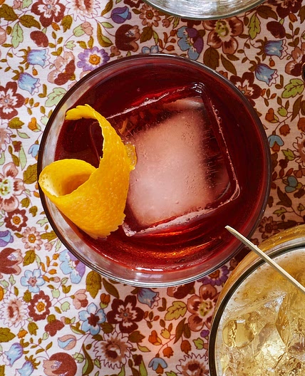 Boulevardier (Bourbon Negroni)