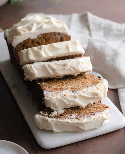 Olive Oil Carrot Cake Loaf