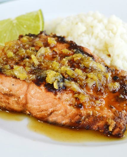 Ginger Lime Salmon (AIP, SCD, Paleo)