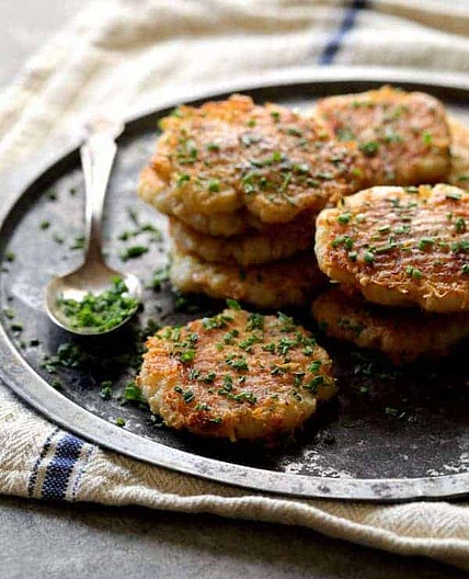 Parmesan Crusted Crushed Turnip Recipe