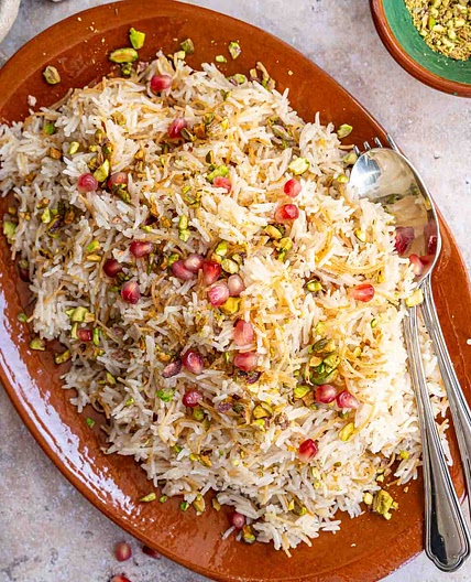 Lebanese Rice with Vermicelli Noodles