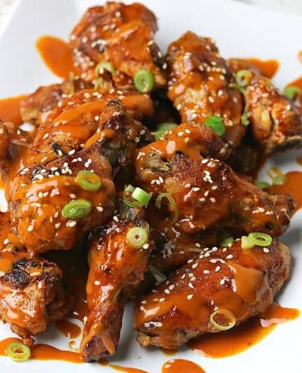Thai Red Curry Chicken Wings