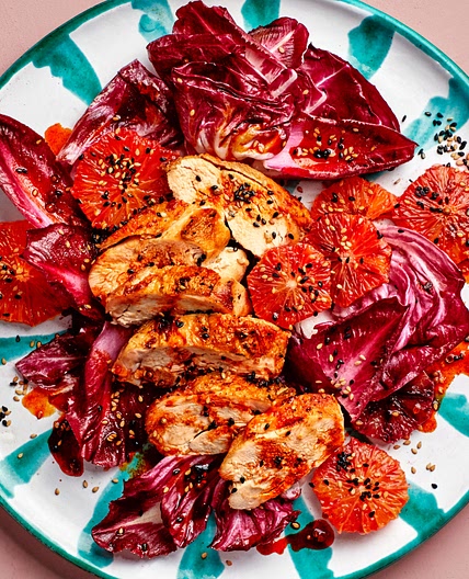 Chicken Salad With Citrus and Chile Oil