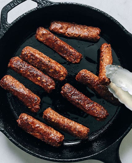 Easy Vegan Sausage Links