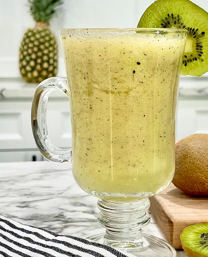 Pineapple Kiwi Mocktail