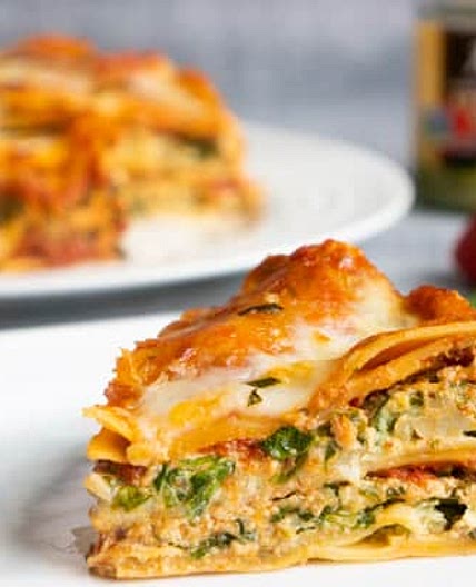 Spinach Artichoke Lasagna