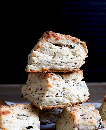 Savory, Secret-Ingredient Mozzarella Biscuits