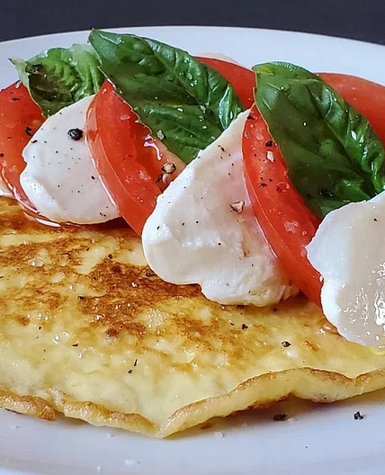 Quick Keto Caprese Crepe — Lovin' It Keto