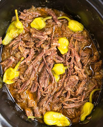 Slow Cooker Mississippi Pot Roast