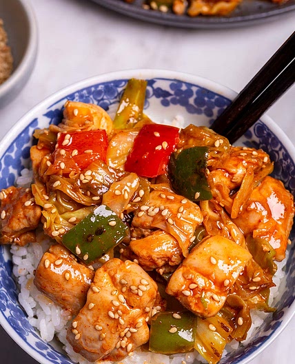 Sizzling Gochujang Chicken