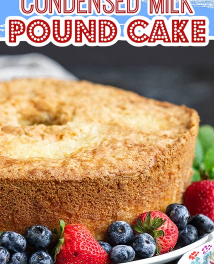 Sweetened Condensed Milk Pound Cake