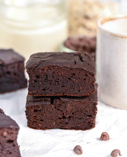 Flourless Chickpea Brownies