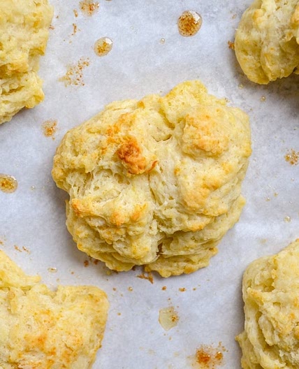 Sourdough Drop Biscuits
