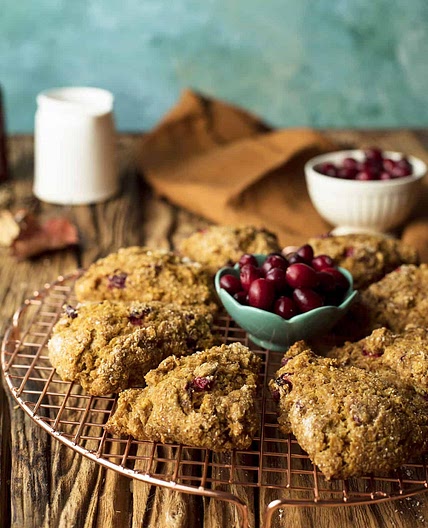 Healthy Maple Pumpkin Scones