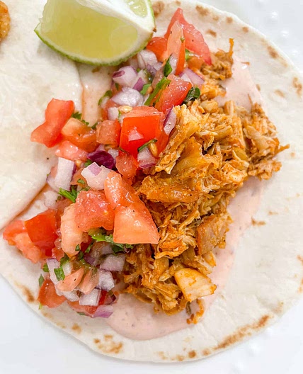 Smoky Chicken Tacos Recipe