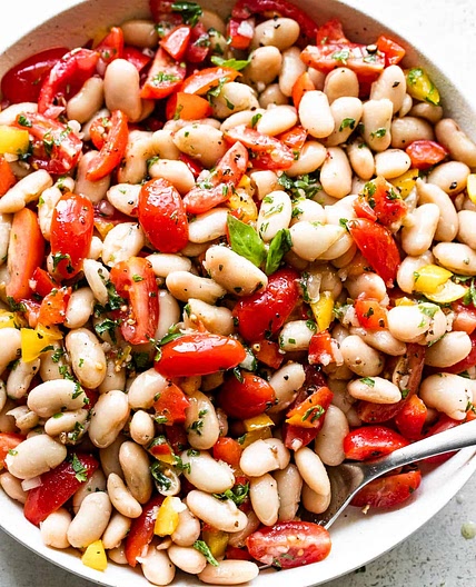 Mediterranean White Bean Salad