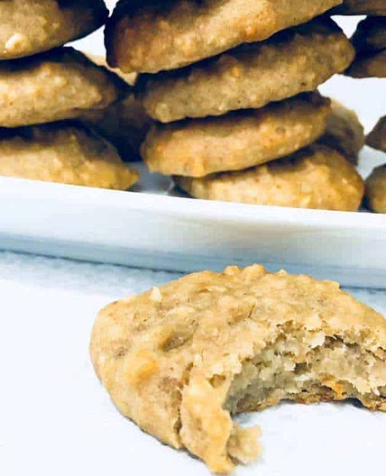 Healthy Peanut Butter Chickpea Cookies