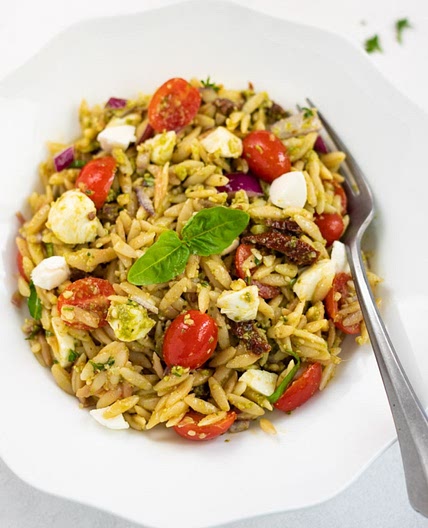 Pesto Orzo Salad