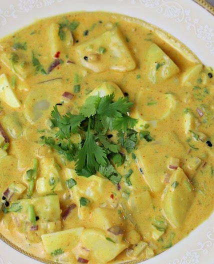 Chukauni - Nepali Potato Yogurt Salad