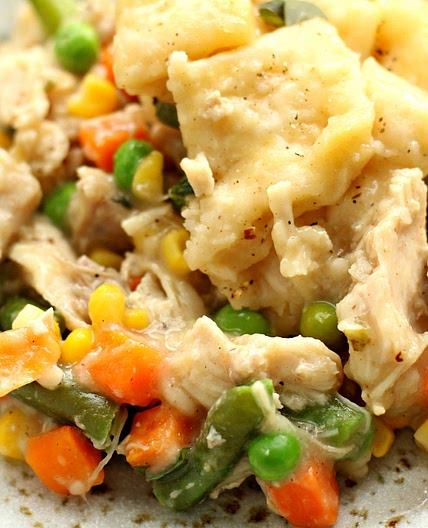 Instant Pot Chicken and Dumplings Casserole