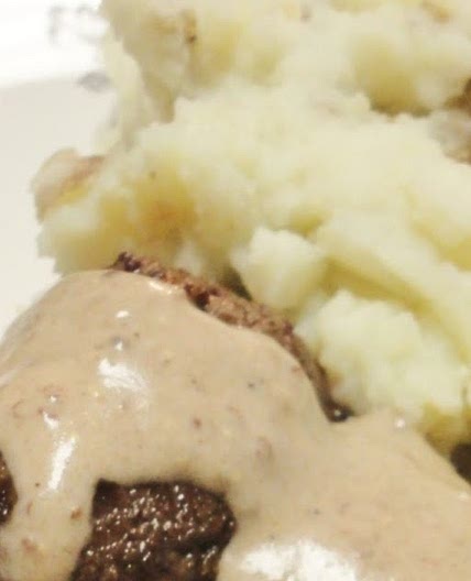 Red Wine Marinated Venison with a Red Wine Cream Sauce