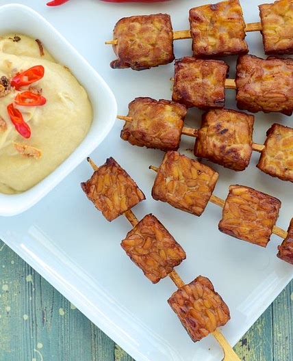 Basic Oven-Baked Marinated Tempeh