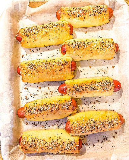 Fathead Pigs in a Blanket Dough