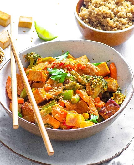 Frozen Vegetable Stir Fry