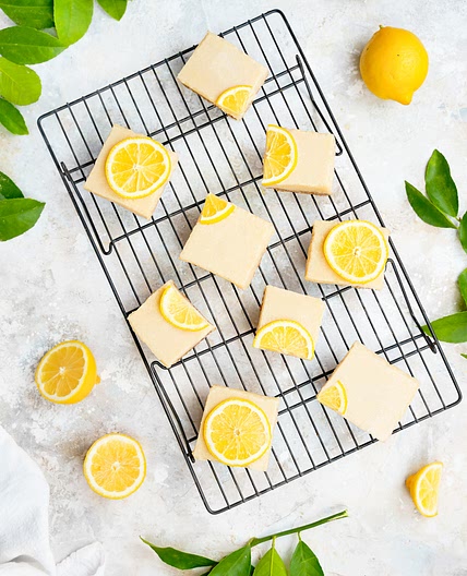 Creamy Vegan Lemon Bars