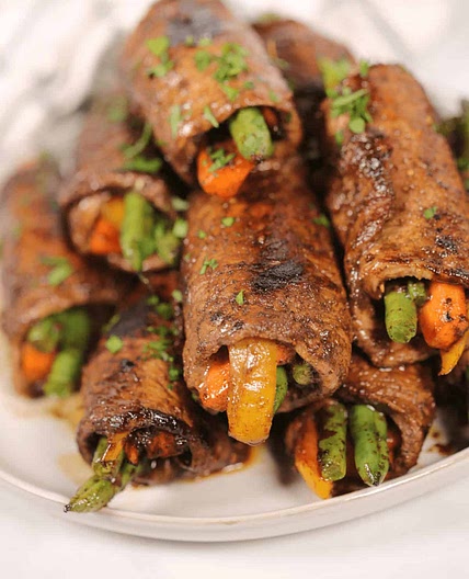 Balsamic Steak Roll Ups