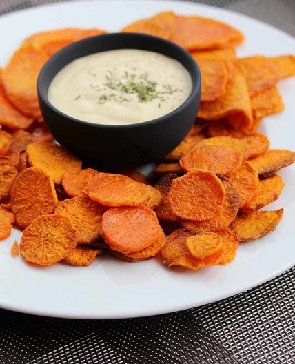 Baked Sweet Potato Coins