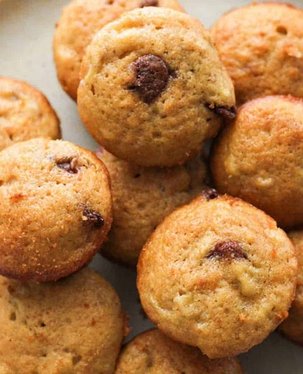 Mini Banana Muffins