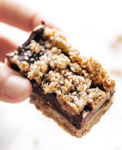 Raw Salted Chocolate Snack Bars