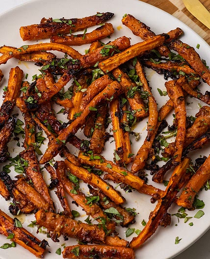 Truffle Garlic Parmesan Carrot Fries
