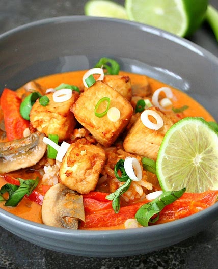 Easy Thai Red Tofu Curry