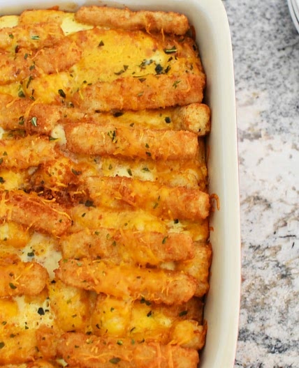 Fish Sticks Casserole