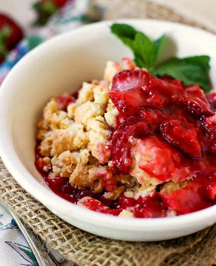 Strawberry Cobbler
