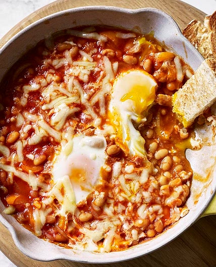 Baked bean shakshuka