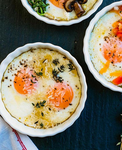 Simple Baked Eggs