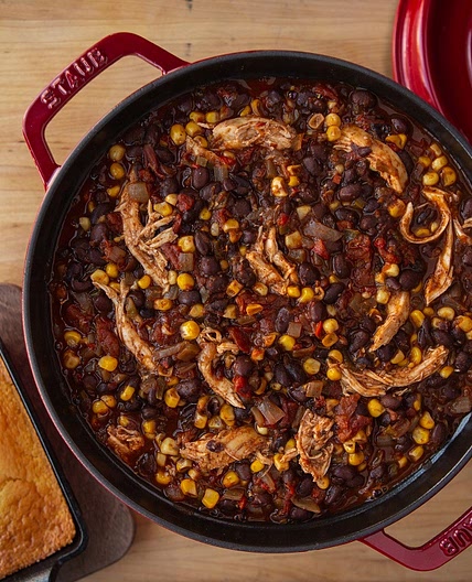 Black Bean and Chicken Chili