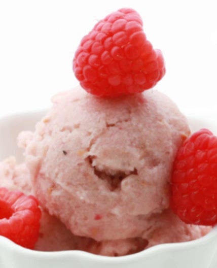 Raspberry Vanilla Nice Cream Recipe by Tasty