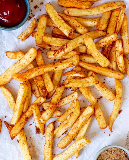 Spicy Chili French Fries | Masala Fries