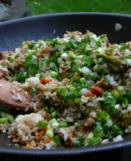 Perfect Thai Fried Rice With Marinated Chicken